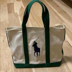Ralph Lauren Canvas Tote